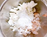 ふんわり！えびと野菜のしんじょ♪作り方1写真