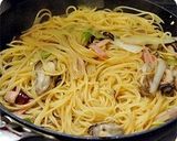 冬限定♪ 牡蠣と長葱の和風スパゲッティ作り方9写真