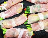 菜の花香る春色肉巻き作り方6写真