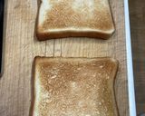 贅沢至福＊挽肉ステーキと卵のホットサンド作り方1写真