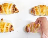 冷凍パイシートで♡苺チョコクロワッサン作り方8写真