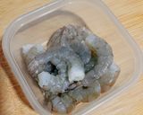 しいたけと海老、豆腐の中華スープ作り方3写真