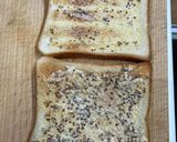 贅沢至福＊挽肉ステーキと卵のホットサンド作り方2写真