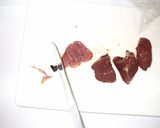 レバー黒ごま焼き♪緊張不安目かすみに薬膳作り方2写真