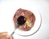 レバー黒ごま焼き♪緊張不安目かすみに薬膳作り方4写真