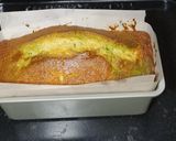 桜と抹茶のパウンドケーキ作り方8写真