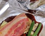 ココス再現♪包みホイル焼きハンバーグ作り方6写真