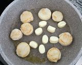 ホタテのバター醤油炒めにさけるチーズ作り方2写真