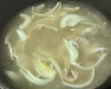 10分★旨辛チゲ鍋ニラうどん★無限うどん作り方5写真