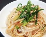 ネギの甘さが薫る！ ネギゴマ焼きそうめん作り方13写真