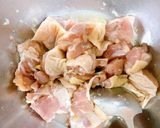 ロゼクリームたっぷり唐揚げ♪作り方1写真