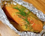 鮭のチリマヨサテトムソース♪ホイル焼き作り方7写真