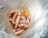 米粉でサクッ！手羽中の唐揚げ作り方3写真