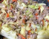 豚肉とキャベツの野菜炒め作り方5写真