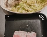 ベーコンと野菜のガーリック炒め作り方1写真