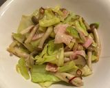 ベーコンと野菜のガーリック炒め作り方5写真