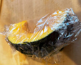 簡単　かぼちゃのそぼろあんかけ作り方1写真