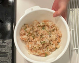鮭フレークの焼きおにぎりだし茶漬け♪作り方3写真