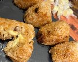 チーズ入り焼きおにぎり作り方6写真