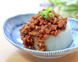甜麵醬でふろふき大根作り方6写真