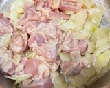 真っ白キノコたっぷり♡チキンクリーム煮♪作り方4写真