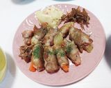 簡単！豚肉野菜巻き作り方3写真