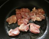 鶏肉とキャベツの味噌ソース炒め作り方2写真