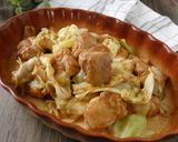 鶏肉とキャベツの味噌ソース炒め作り方4写真