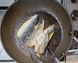 新玉ねぎと焼き鯖の炊き込みごはん作り方4写真