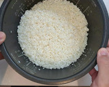 新玉ねぎと焼き鯖の炊き込みごはん作り方5写真