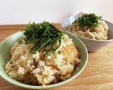 新玉ねぎと焼き鯖の炊き込みごはん作り方8写真