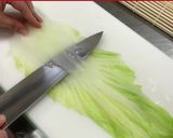 白菜とわかめのごましょうゆ作り方5写真