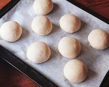 もっちり香ばしい★米粉と全粒粉の丸パン作り方5写真
