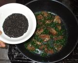 レバー黒ごま焼き♪緊張不安目かすみに薬膳作り方9写真