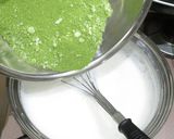 抹茶ミルクゼリー作り方3写真
