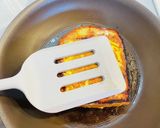 半熟卵とチーズの食パンモーニング作り方10写真