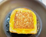 半熟卵とチーズの食パンモーニング作り方11写真