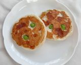 フライパンで米粉のもちもち枝豆チーズパン作り方9写真