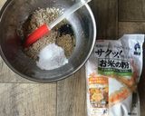 グルテンフリー簡単オートミールクッキー作り方2写真
