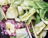 キャベツ、豚肉などのオイスターソース炒め作り方7写真