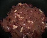 簡単てりやきとりレバーどんぶり★作り方2写真