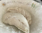 簡単　梅しそささみおにぎり作り方1写真