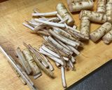 砂糖なし！お口育てきんぴらごぼう作り方1写真
