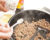 【時短レシピ】春キャベツのひき肉あんかけ作り方7写真