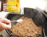 【時短レシピ】春キャベツのひき肉あんかけ作り方10写真
