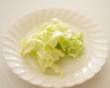 【時短レシピ】春キャベツのひき肉あんかけ作り方14写真