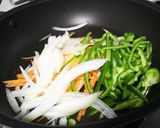 鶏肉の野菜黒酢餡かけ作り方2写真