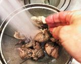 米粉で作るネギ焼き　すじこん入り作り方3写真
