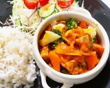 鶏もも肉のコクうまトマト煮作り方12写真