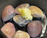 はまぐりのバターみりん蒸し作り方1写真